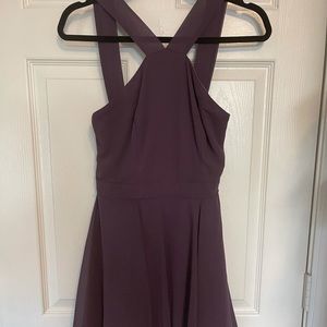 Lulus purple formal dress